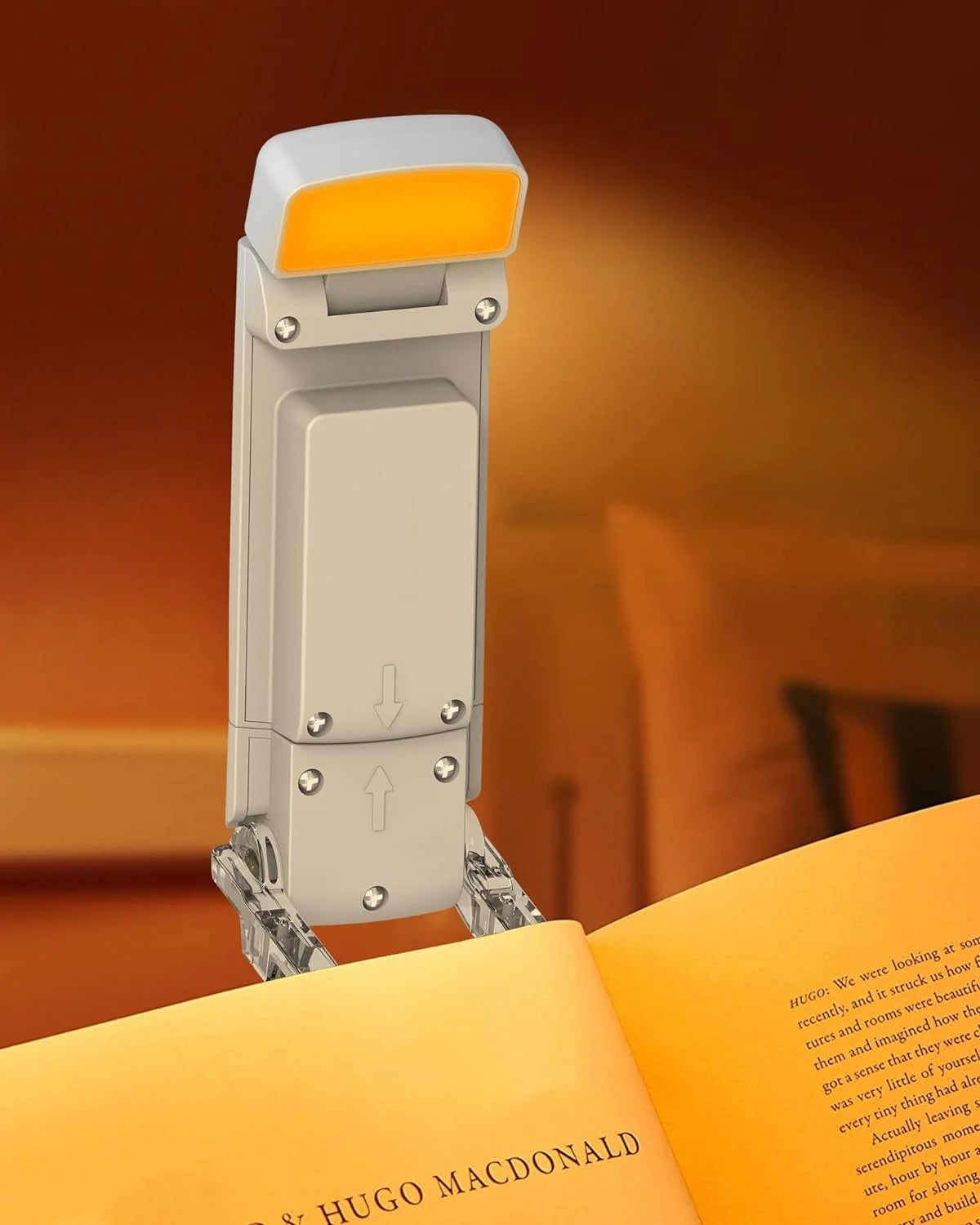 Book Light, Rechargeable Book Light for Reading