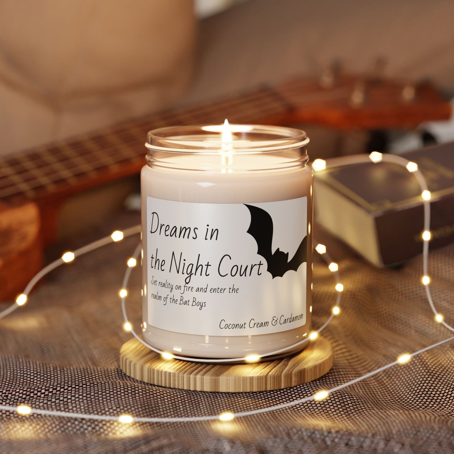 Dream with the Bat Boys candle