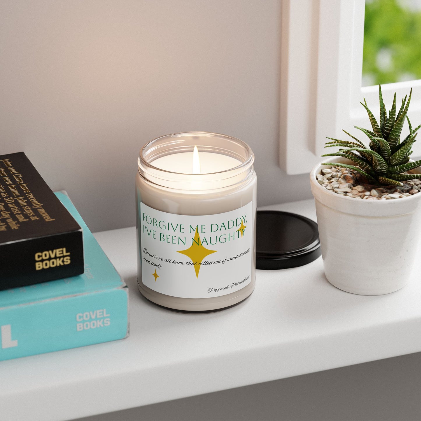 Forgive Me Daddy Candle