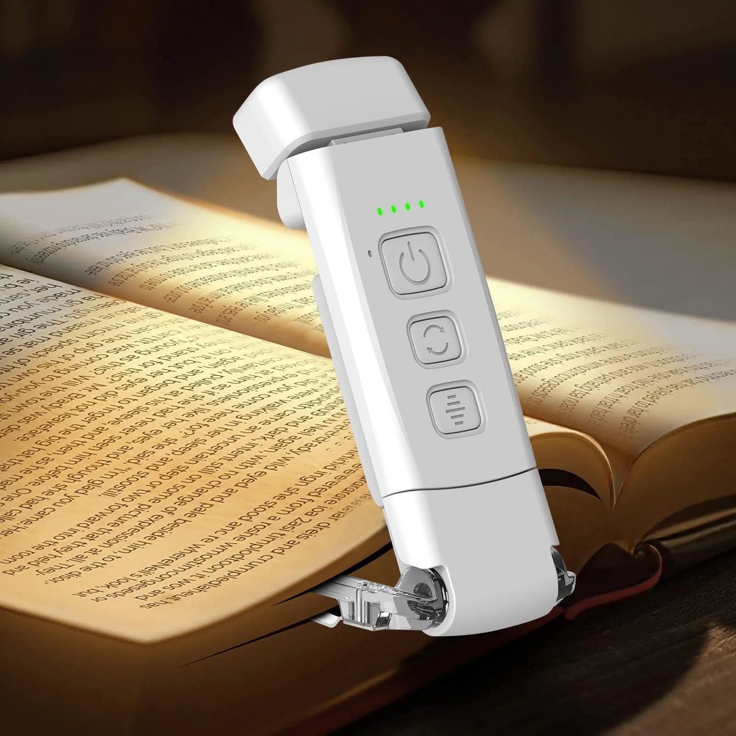 Book Light, Rechargeable Book Light for Reading
