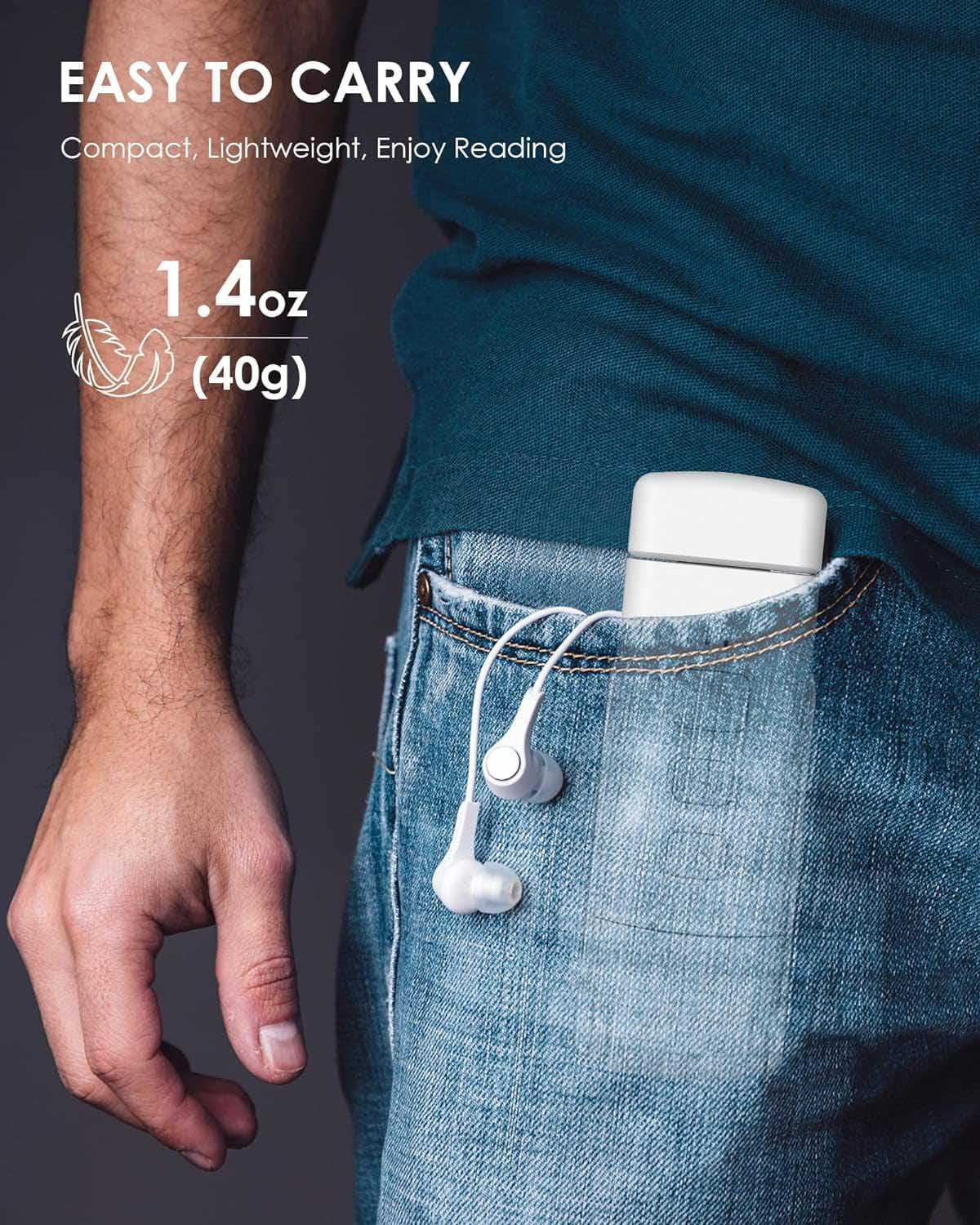 Book Light, Rechargeable Book Light for Reading