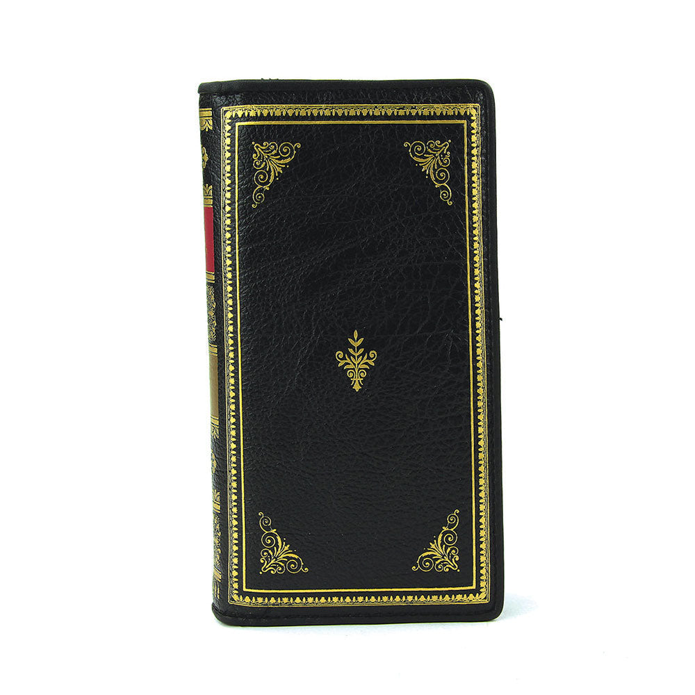 Vintage Book Wallet Wristlet-3