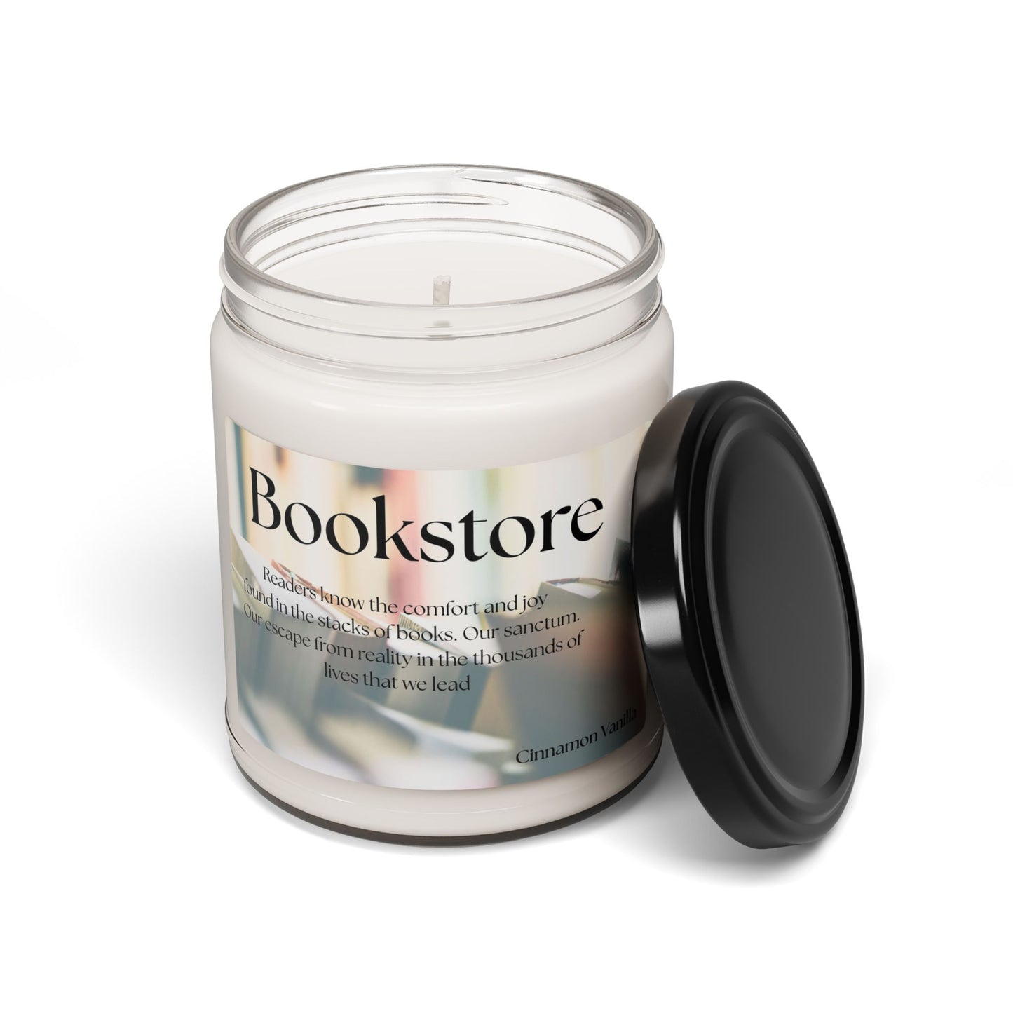 Bookstore Candle