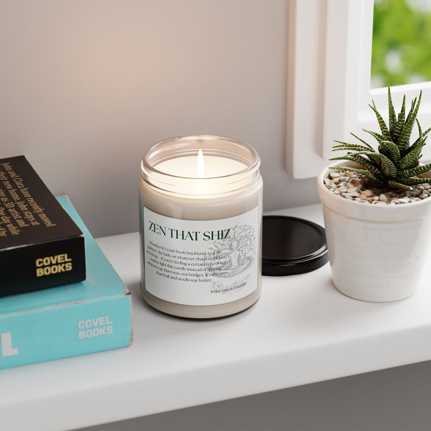 Zen That Shiz Scented Soy Candle