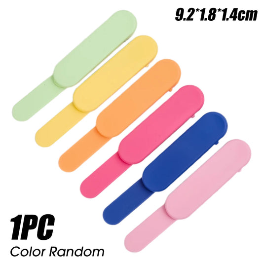 5/3/1PCS Soft Creative Silicone Bookmark Clip Automatically Follows Page Flipping Book Mark Book Spare Parts Stationery Supplies