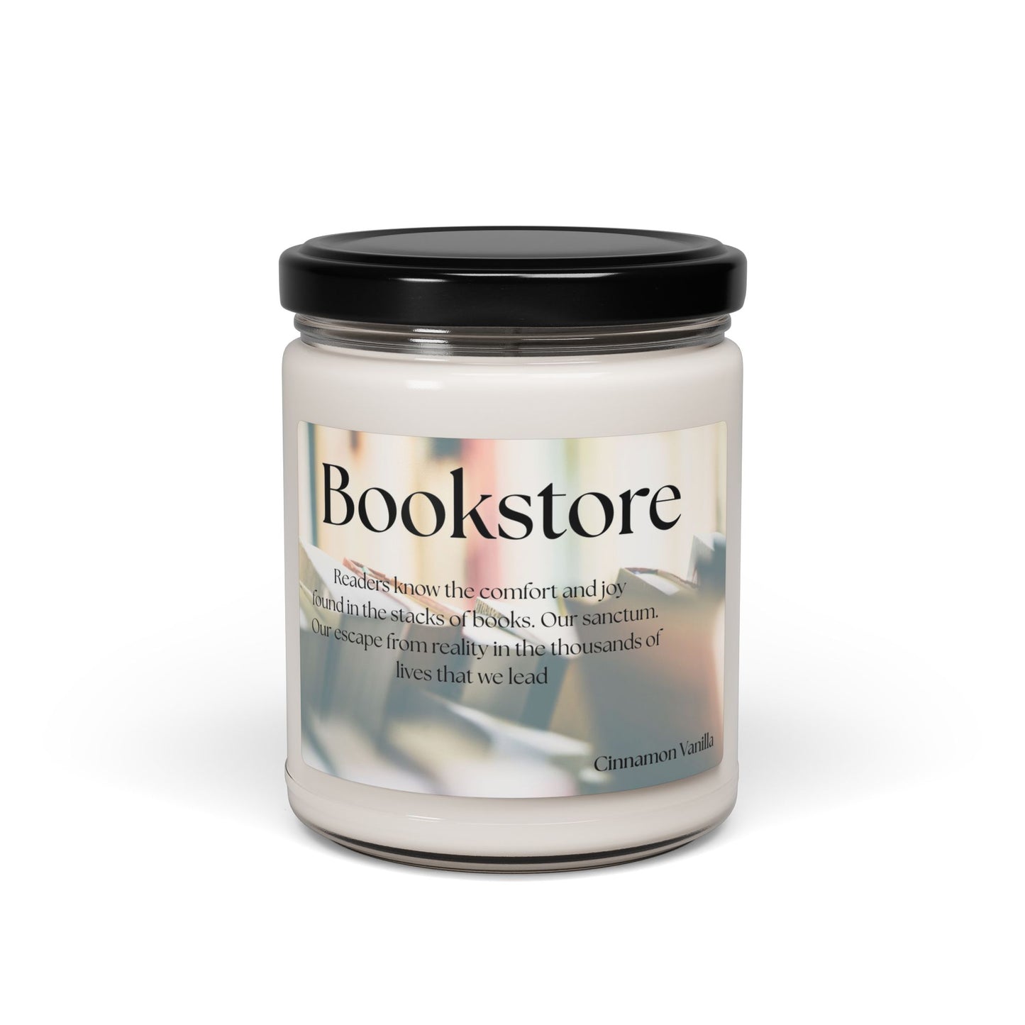 Bookstore Candle