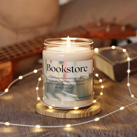 Bookstore Candle