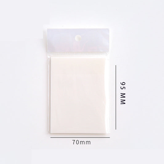 PET Transparent Post-It Notes Waterproof Material Sticky Notes