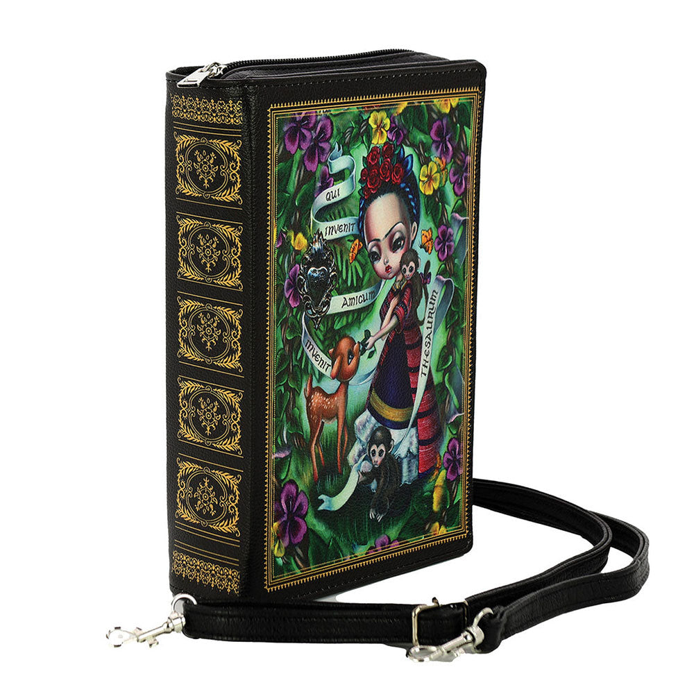 Unibrow Girl Book Handbag-1