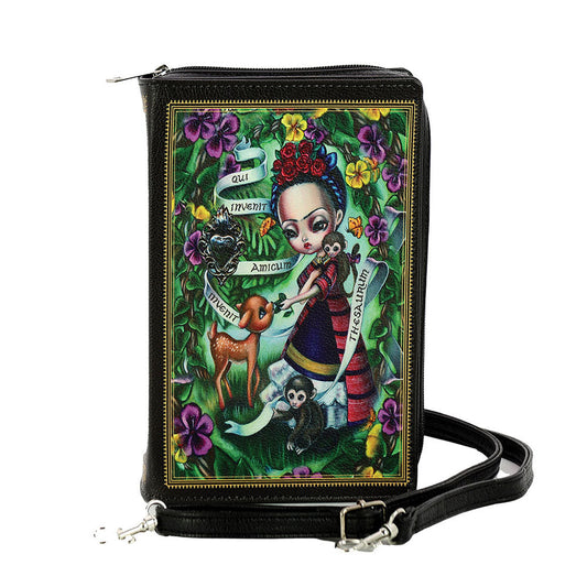 Unibrow Girl Book Handbag-0