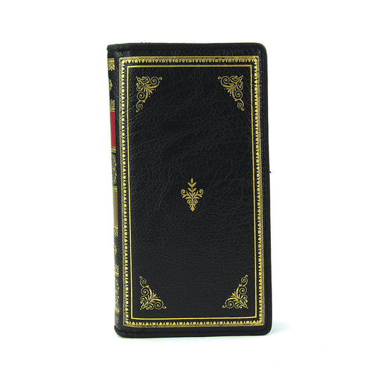 Vintage Book Wallet Wristlet-3